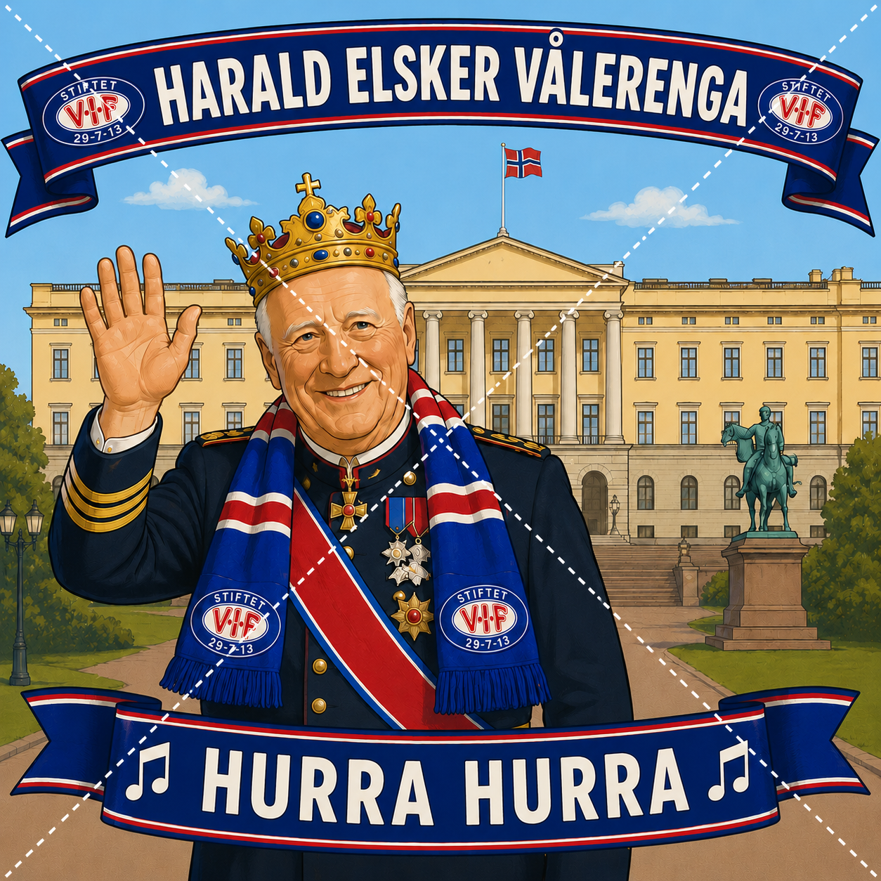 Harald elsker Vålerenga (50 stk)