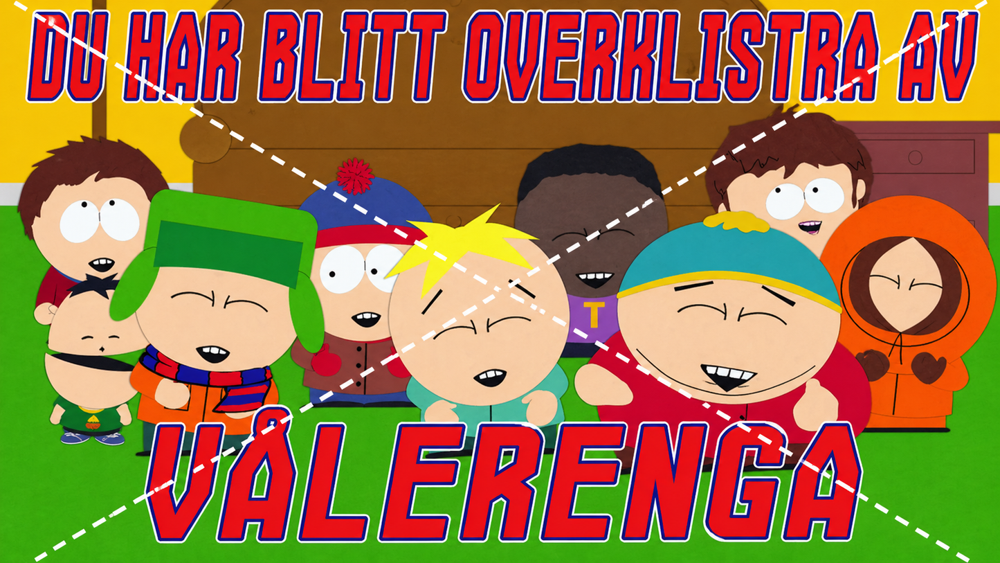 Overklistra av Vålerenga (50 stk)